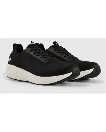 Pantofi sport barbati,  Velocore, negru, poliester/poliuretan