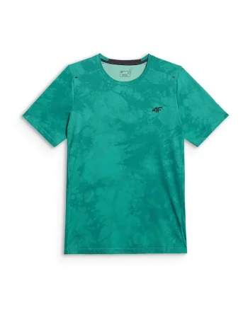 Tricou sport barbati,  regular, uscare rapida, poliester, verde