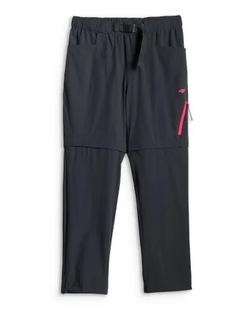 Pantaloni sport  model 2in1, elasticitate, negru, material cu uscare rapida
