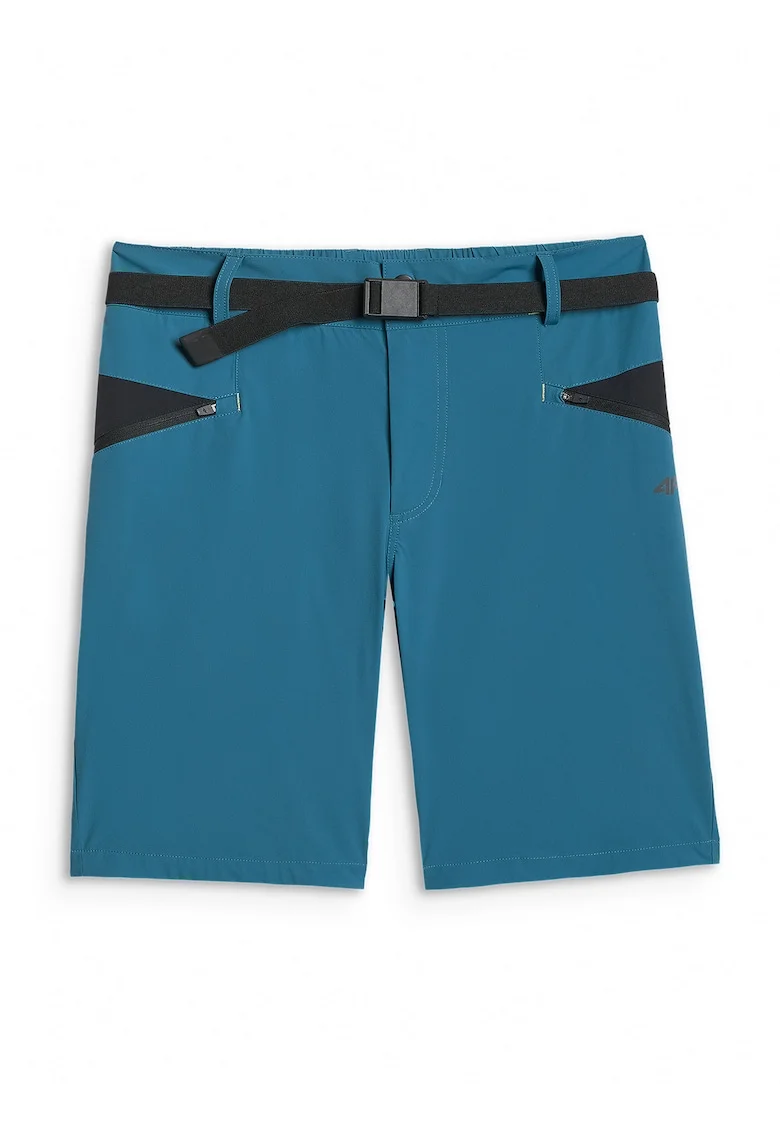 Pantaloni scurti de trekking  uscare rapida, turcoaz, pentru femei