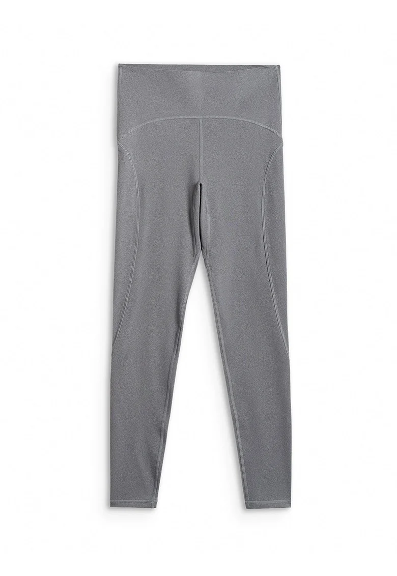 Colanti de antrenament  cu uscare rapida, slim fit, gri, pentru femei,