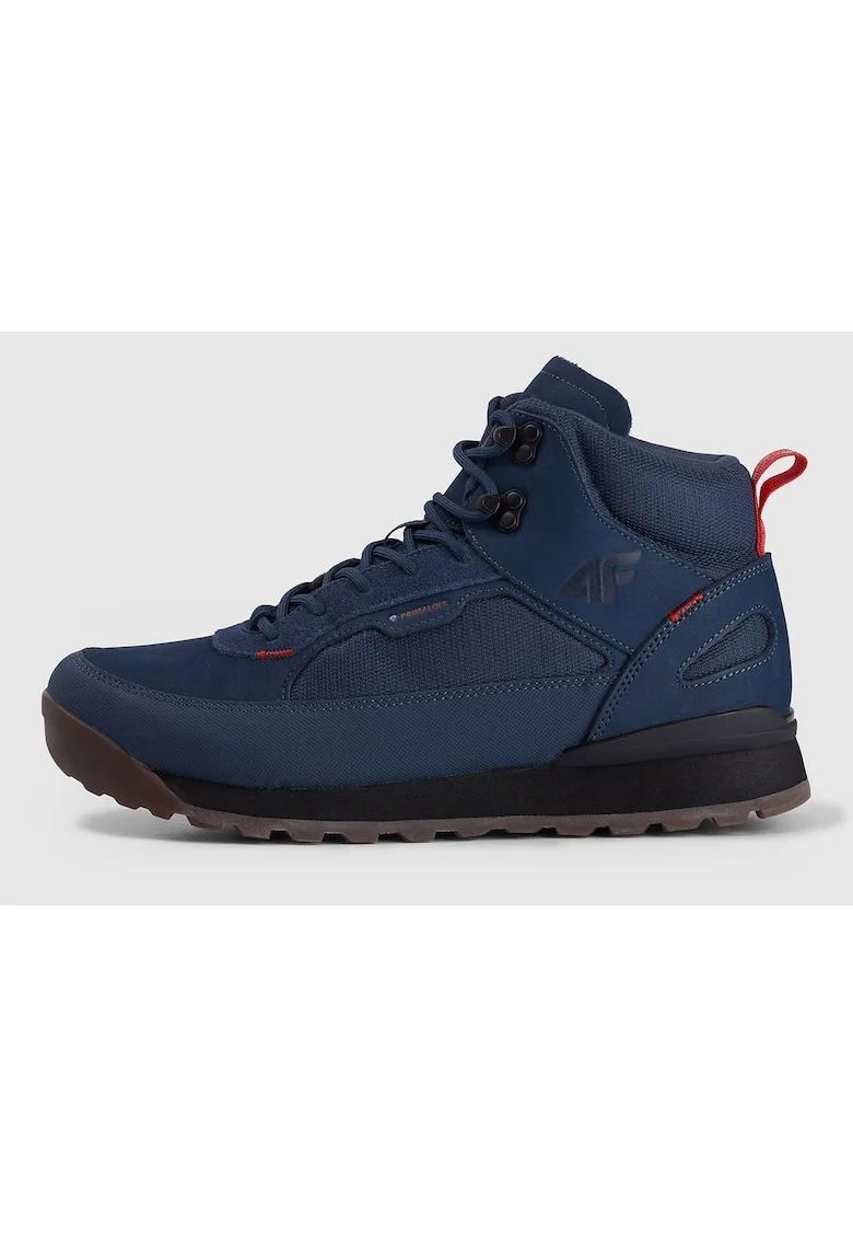 Ghete de tranzitie  HEX, piele naturala, bleumarin, izolatie Primaloft, talpa EVA,