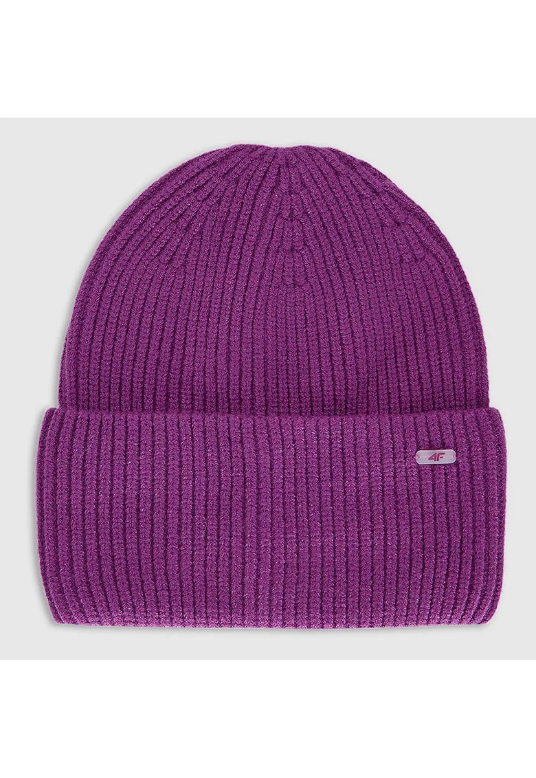 Caciula beanie  violet vascoza M