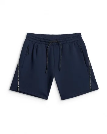 Pantaloni sport barbati  bleumarin, talie medie, 2 buzunare cu fermoar