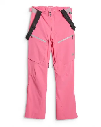 Pantaloni sport dama  ski, membrana NeoDry 15000/10000, roz, izolatie Thinsulate