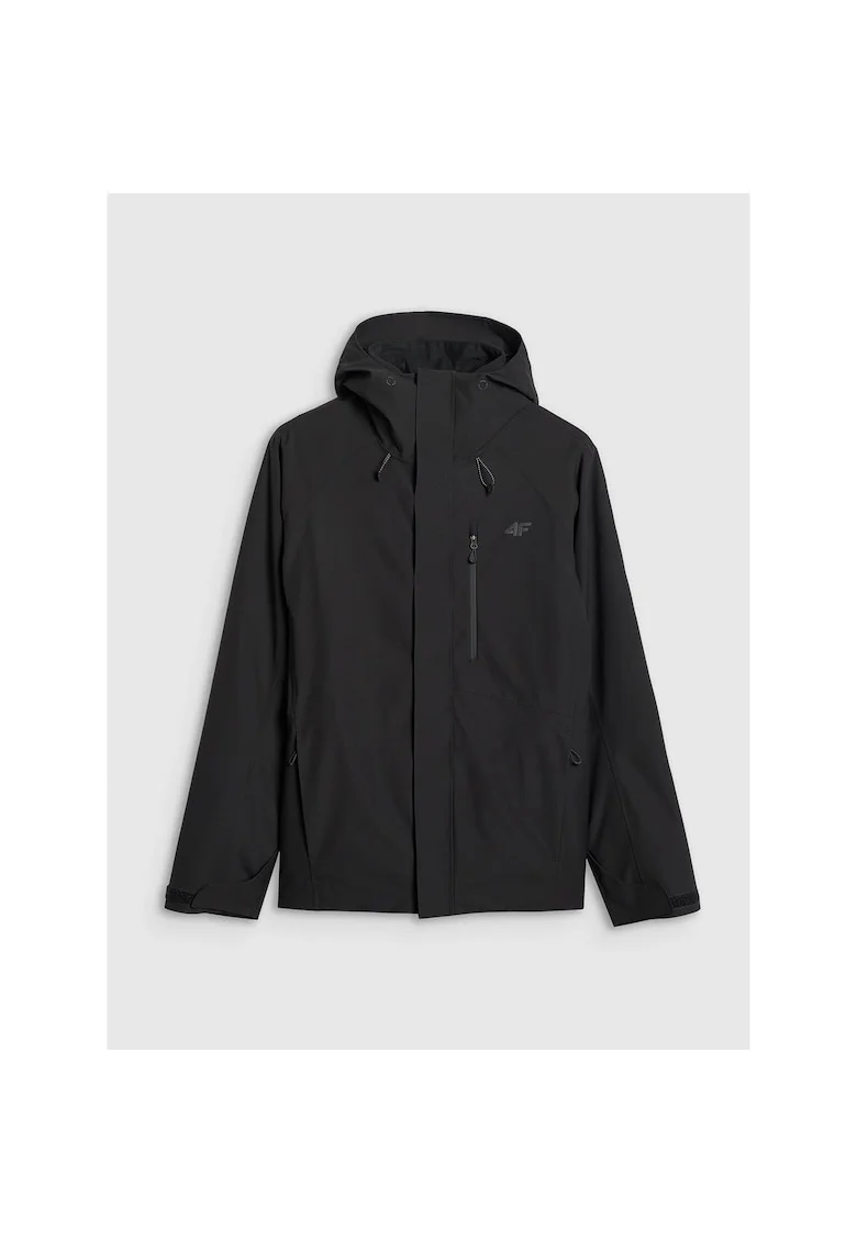 Jacheta de trekking pentru barbati 3in1 membrana 10000 - negru, Negru
