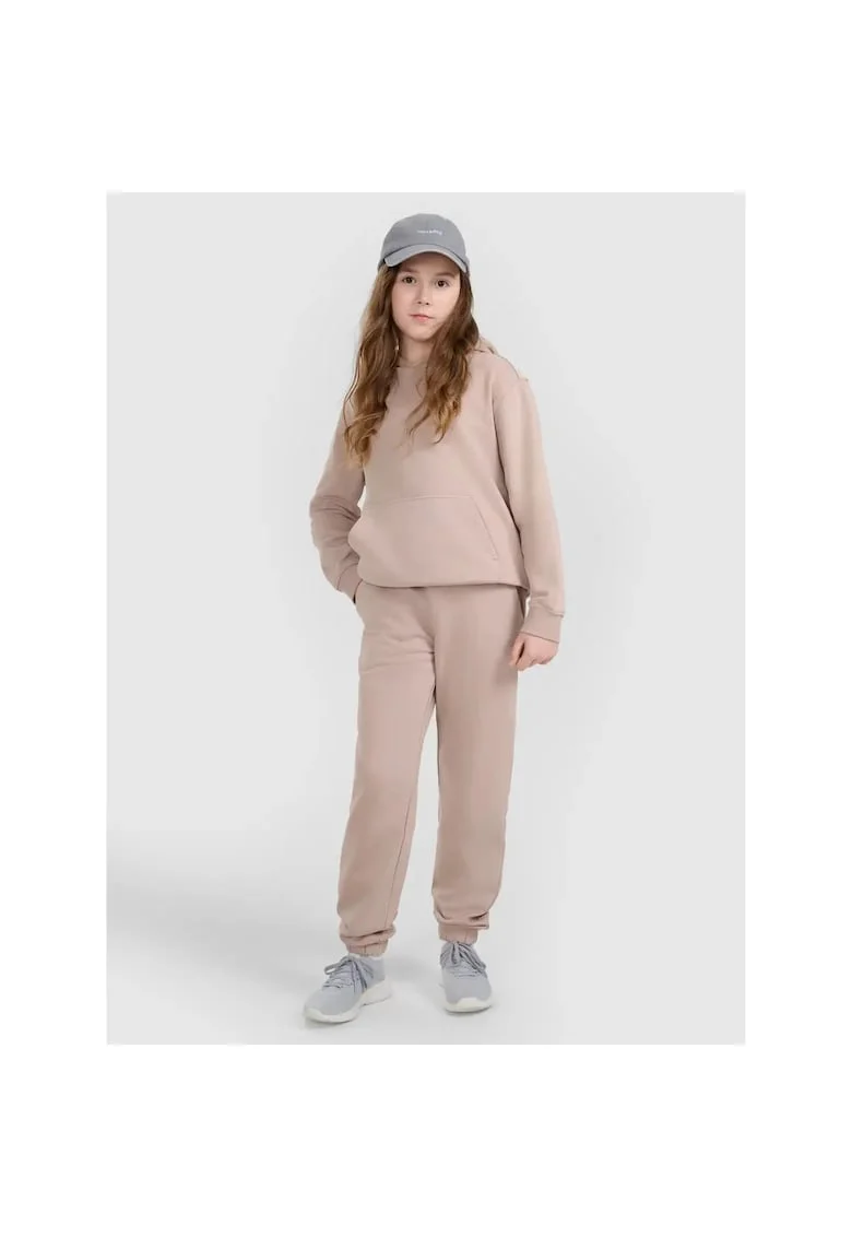 Pantaloni sport copii,  joggeri captusiti, pentru fete