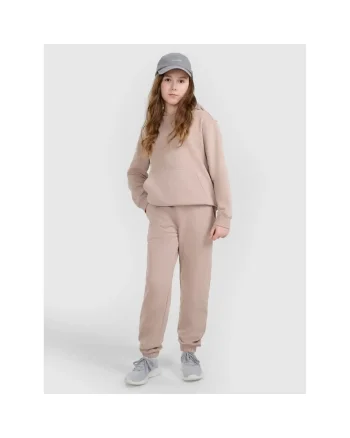 Pantaloni sport copii,  joggeri captusiti, pentru fete