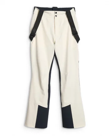 Pantaloni sport dama  schi, membrana Dermizax 20000, izolatie termica, alb
