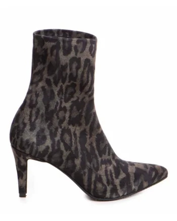 Botine Dama Piele Naturala Amora Print