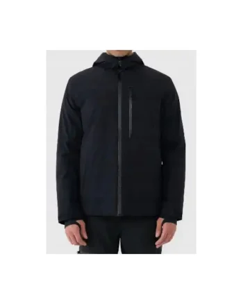 Geaca de schi barbateasca  membrana NEO DRY, impermeabila, neagra, material tehnic