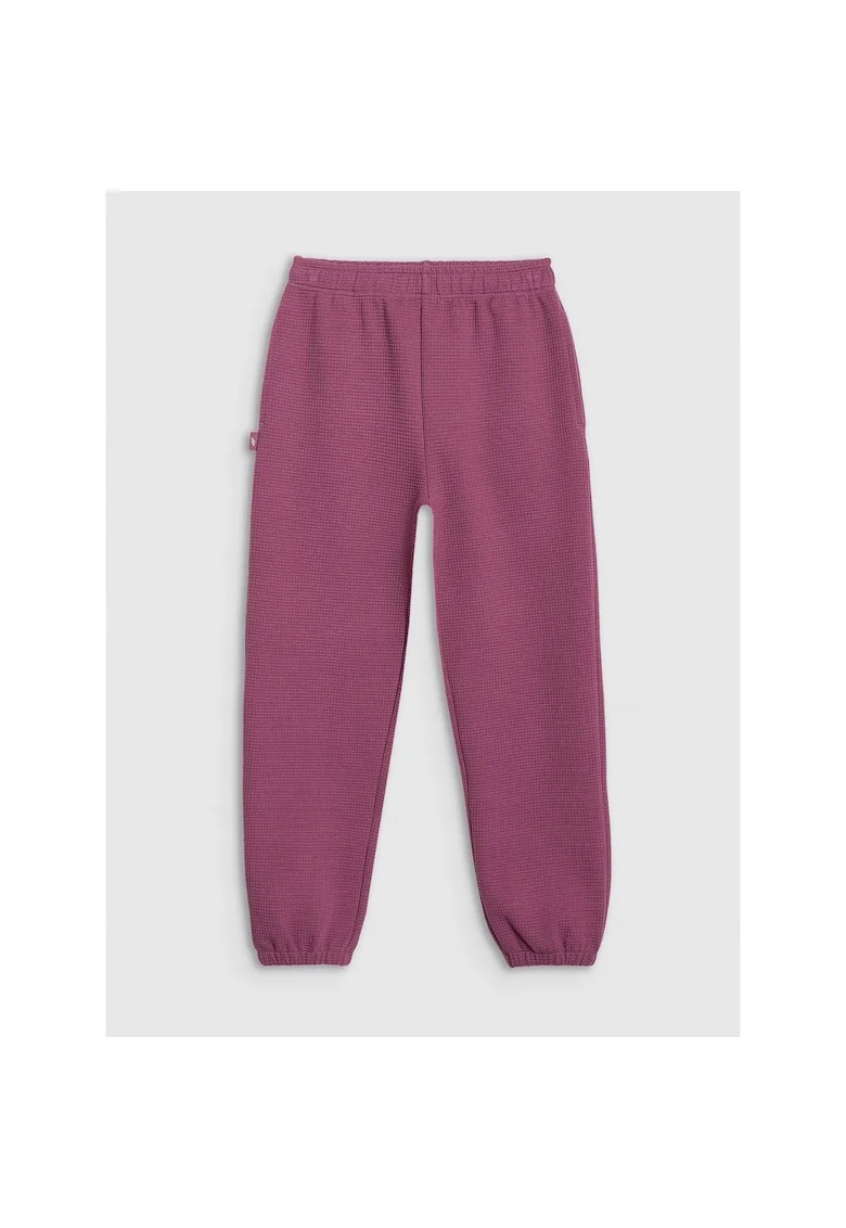 Pantaloni sport copii,  jogger, tricot, pentru fete