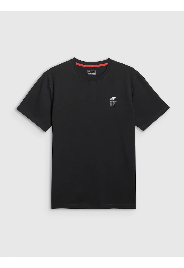 Tricou barbati,  negru, bumbac, Negru