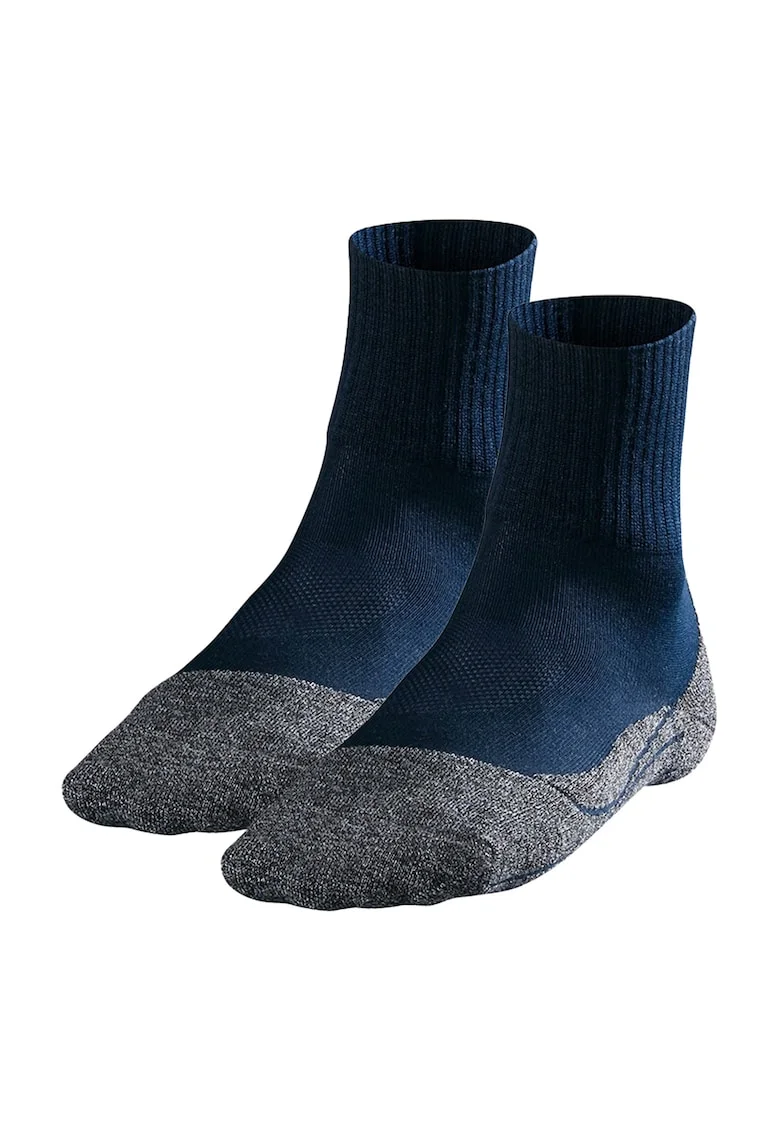 Set de sosete pentru drumetii si trekking TK2 - 2 perechi, Albastru inchis
