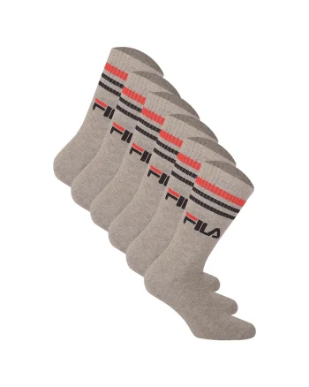 Set de sosete unisex, pentru antrenament - 6 perechi, Gri