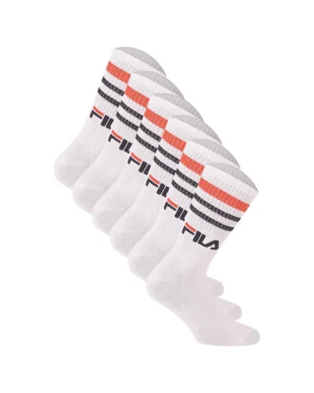 Set de sosete unisex, pentru antrenament - 6 perechi, Alb