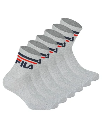 Set de sosete unisex pentru fitness Quarter - 6 perechi, Gri