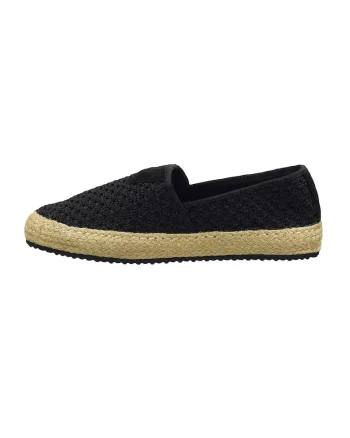 Espadrile din material textil Raffiaville, Negru