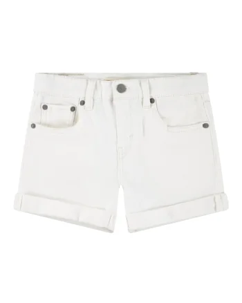 Pantaloni scurti din denim cu model cu 5 buzunare, Gri deschis