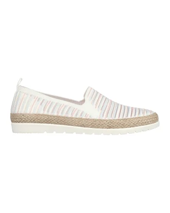 Espadrile cu dungi Flexpadrille 3.0, Alb