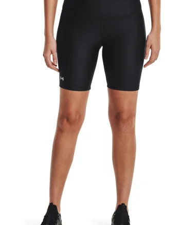 Colanti scurti cu detaliu logo pentru fitness, Alb/Negru