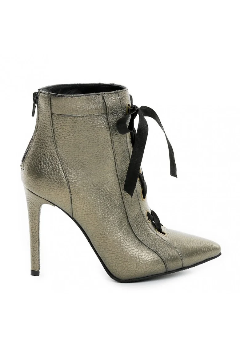 Botine dama Piele Naturala Annelise Bronze