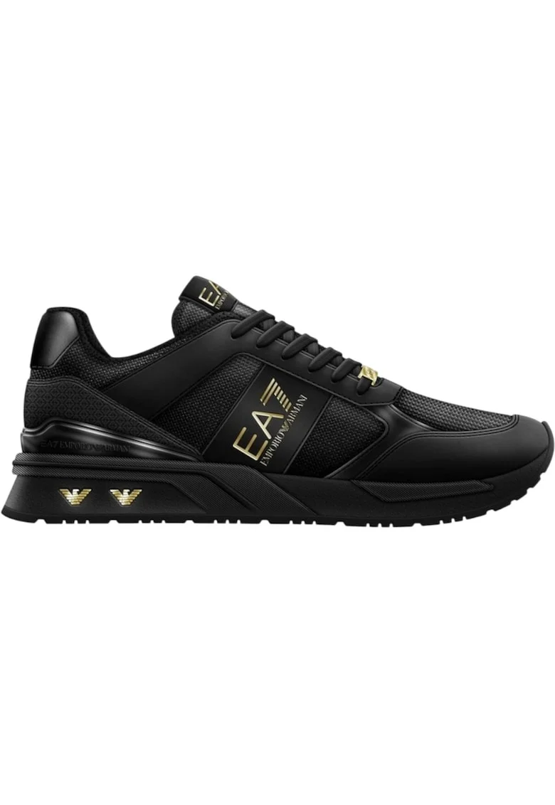 Pantofi sport  EA7 Evolution Mesh 62380, Auriu/Negru