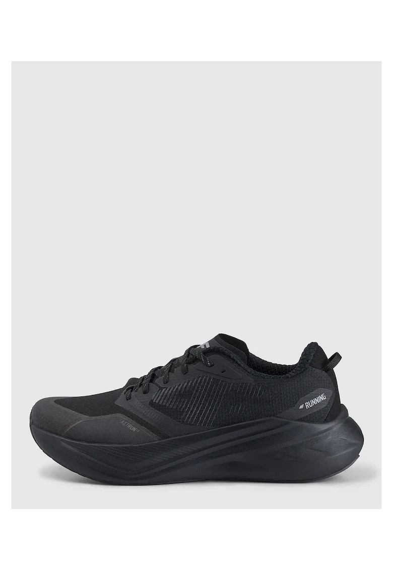Pantofi sport barbati RSS25FSPOM160-20S, 4F, Negru, Poliester/Poliuretan