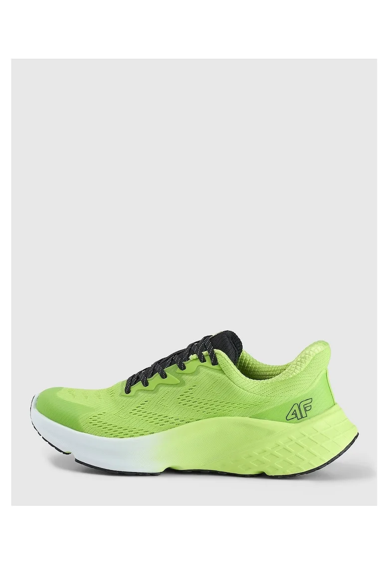 Pantofi sport barbati RAW25FSPOM201-43S, 4F, Verde, Plasa