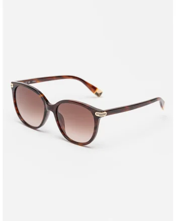 Ochelari de soare butterfly cu lentile in degrade, Maro inchis