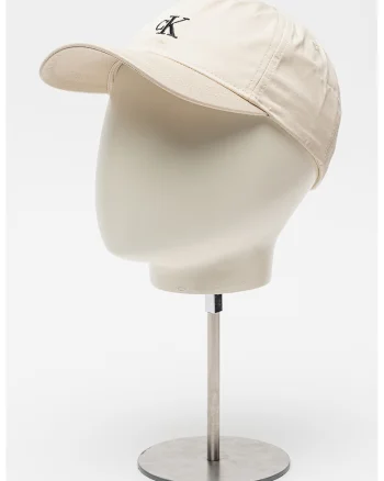 Sapca de bumbac organic cu velcro, Bej deschis