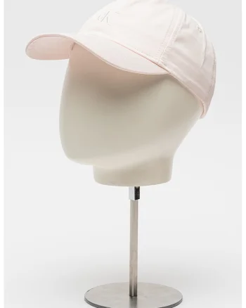 Sapca de bumbac organic cu velcro, Roz pastel