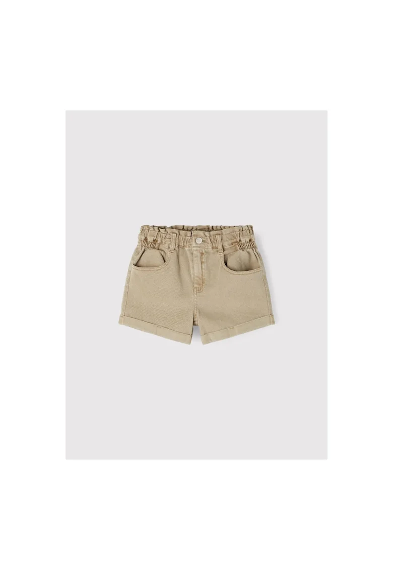 Pantaloni lungi,  209253450, Bumbac, Bej, Bej