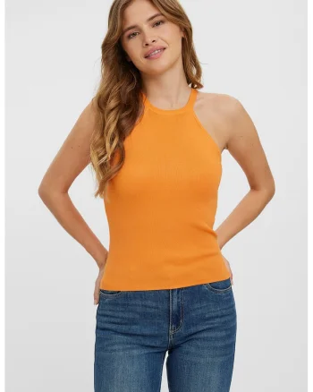 Top tricotat fin, Galben mustar