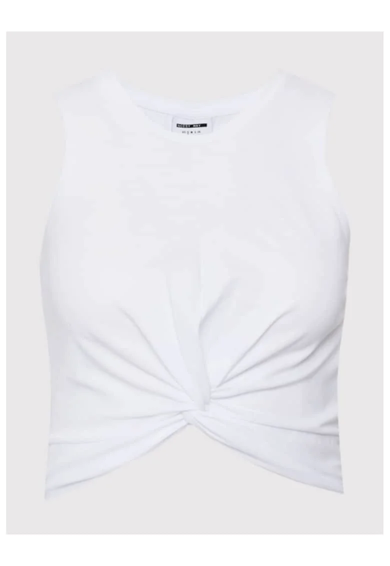 Top dama,  209770605, Bumbac, Alb