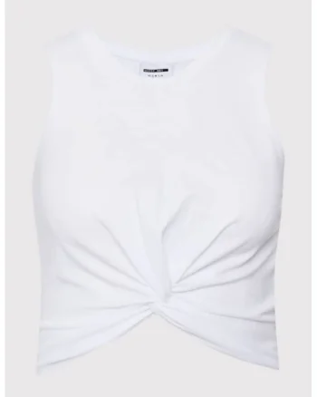 Top dama,  209770605, Bumbac, Alb