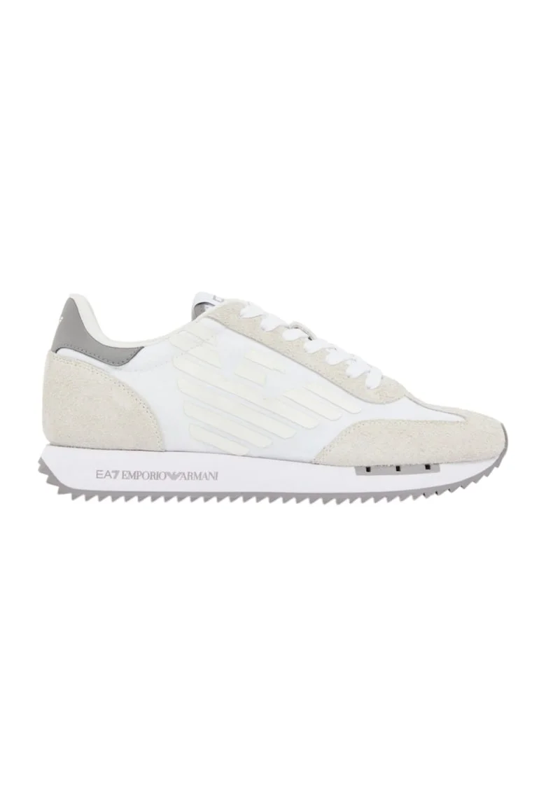 Pantofi sport  EA7 Black&White Vintage 62420, Alb/Bej