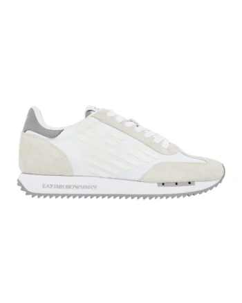 Pantofi sport  EA7 Black&White Vintage 62420, Alb/Bej