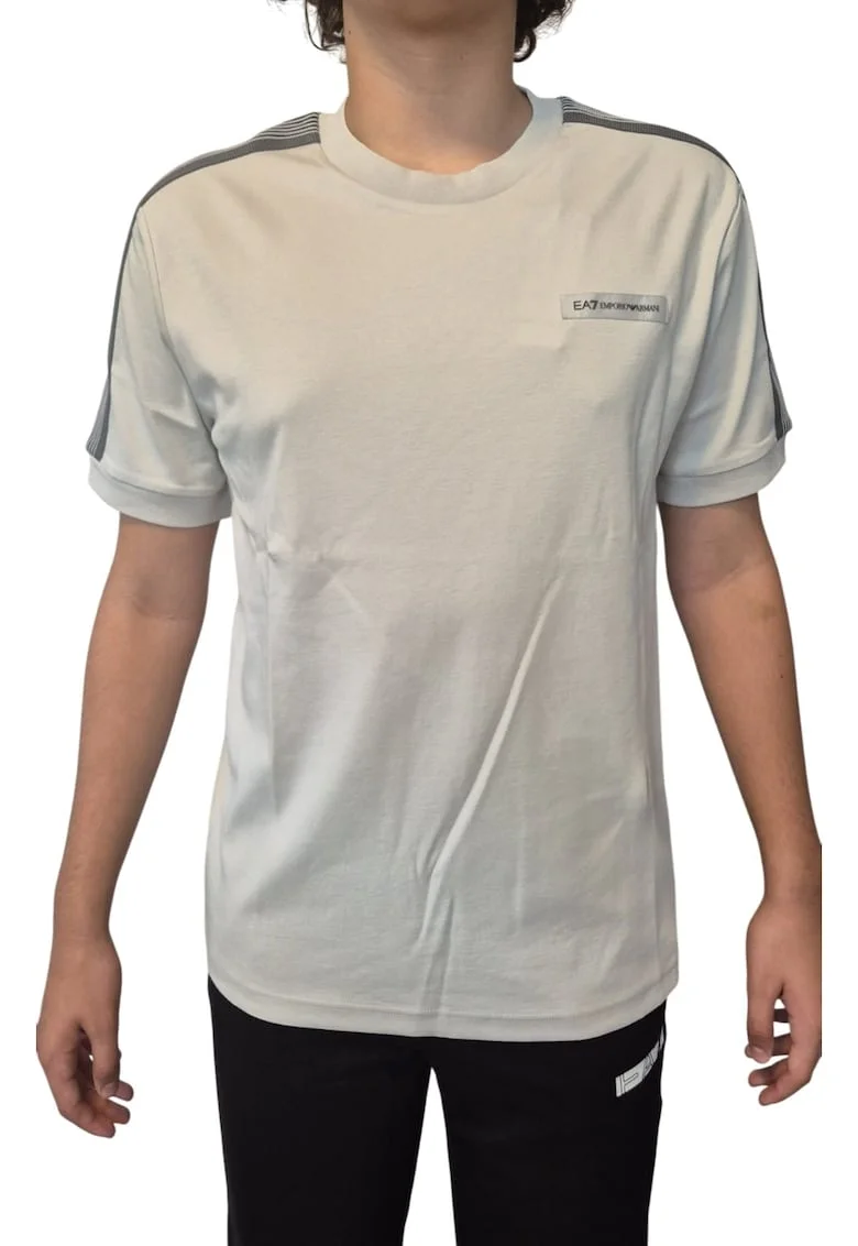 Tricou  EA7 Train Logo Series M SS 62448, Gri