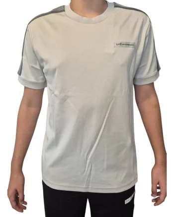 Tricou  EA7 Train Logo Series M SS 62448, Gri