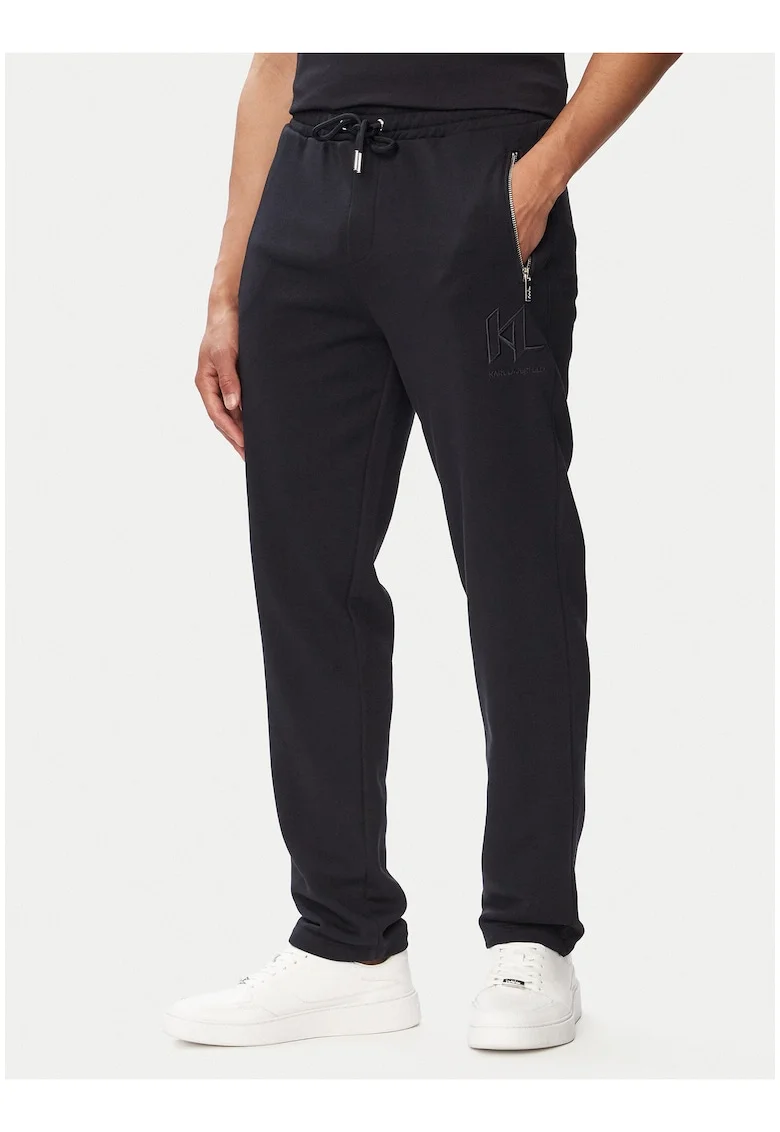 Pantaloni sport barbati,  bleumarin, bumbac organic