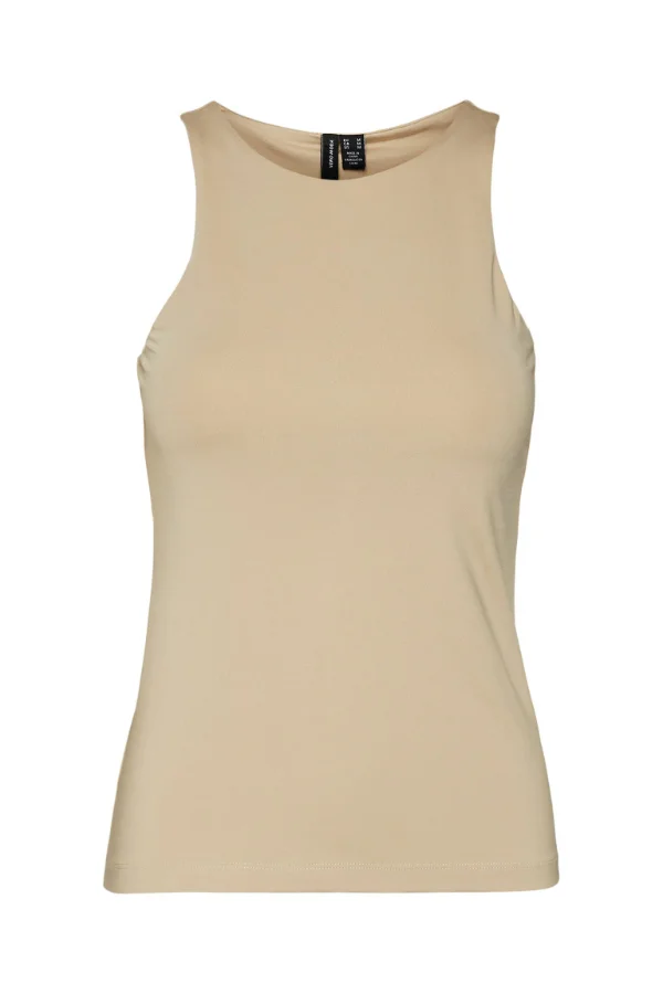Top dama,  302056958, Poliester, Bej