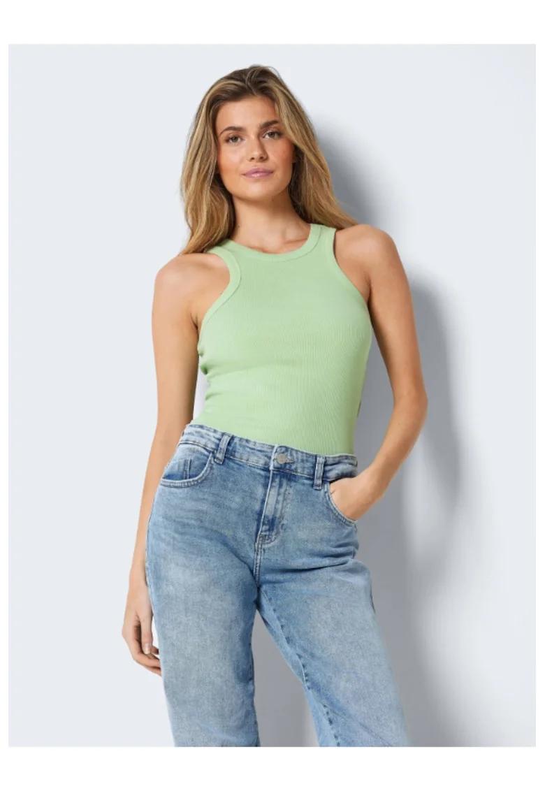 Top dama,  301792109, Bumbac, Verde