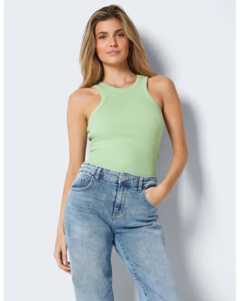 Top dama,  301792109, Bumbac, Verde