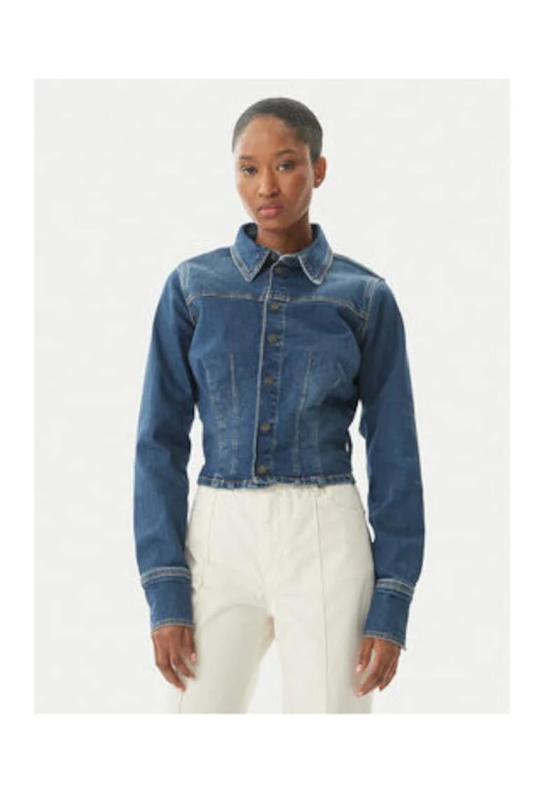 Geaca pentru dama,  denim, albastru, bumbac
