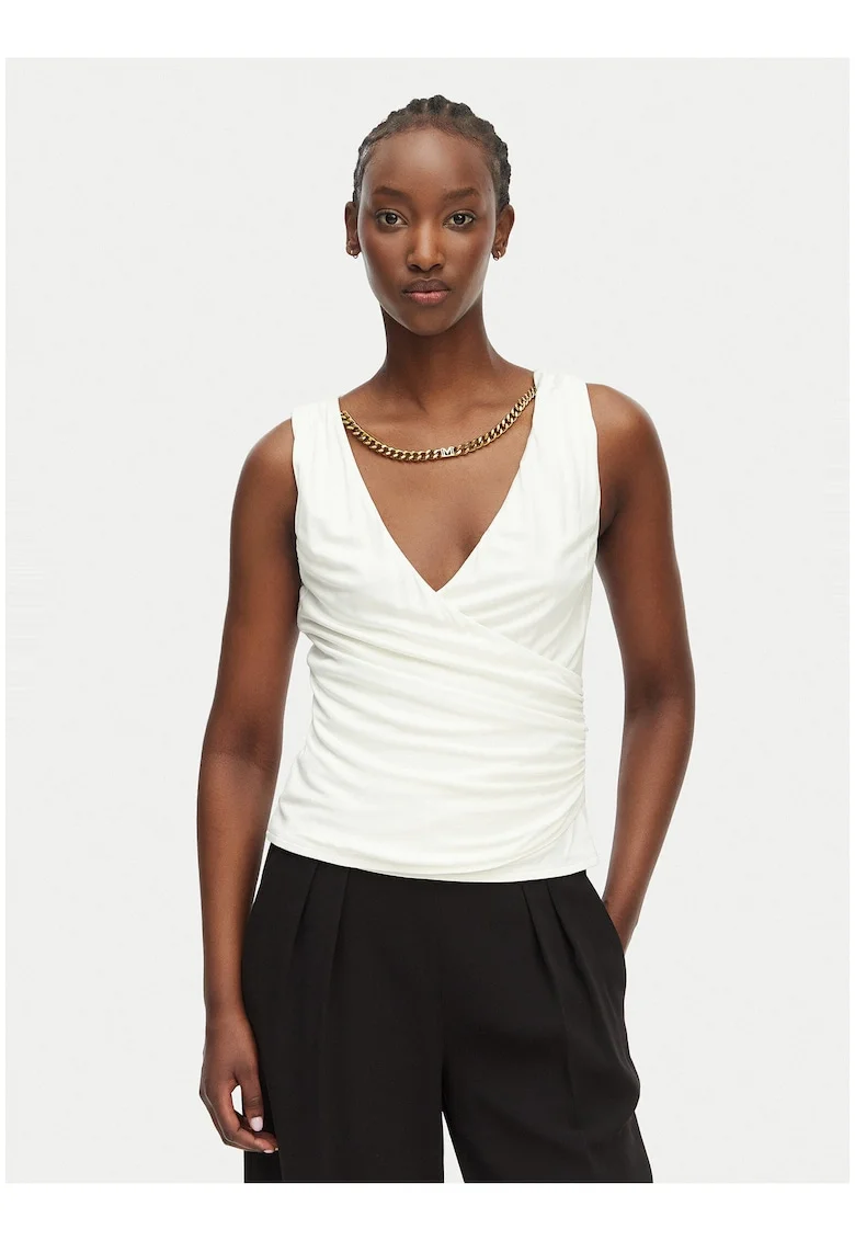 Top Dama,  Bej, 100% viscoza, Casual