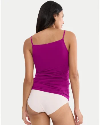 Top de dama,  mov, slim fit, viscoza