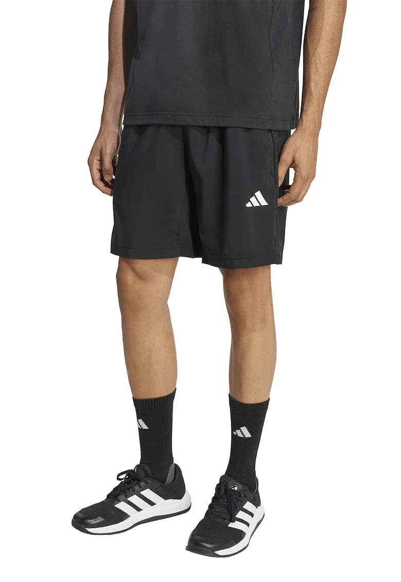Pantaloni scurti pentru fitness We Bas, Negru