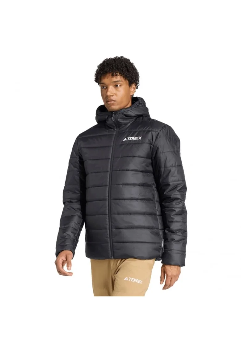 Geaca sport barbati,  Terrex Multi Essentials, Climawarm, neagra, material tehnic
