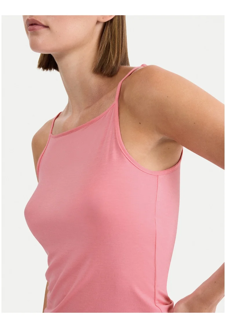 Top Dama,  Roz, viscoza, casual